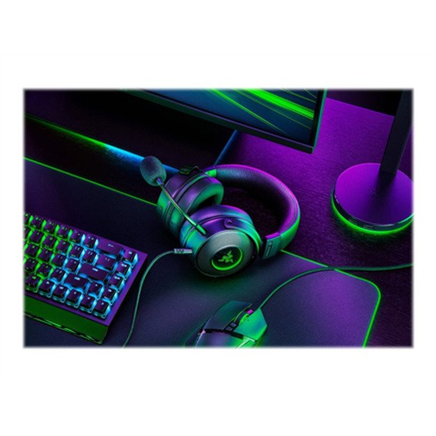 Razer | Gaming Headset | Kraken V3 Hypersense | Wired | Over-Ear | Noise canceling