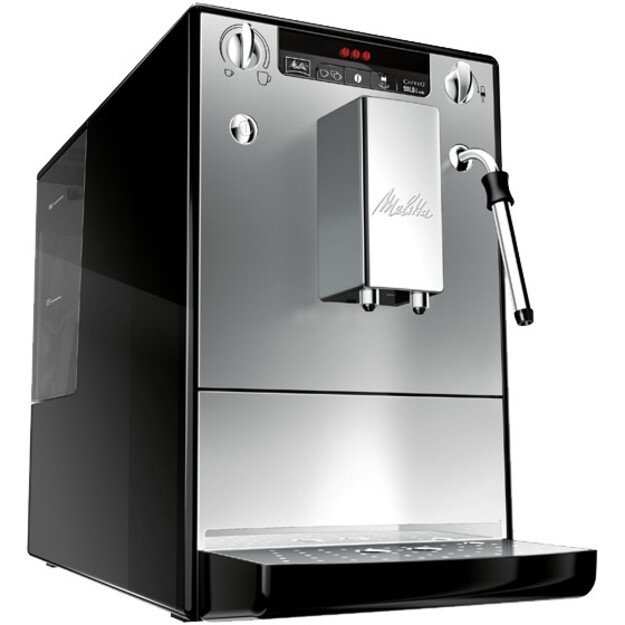 MELITTA E953-202 SOLO&ampMILK automatinis kavos aparatas, juoda-sidabro