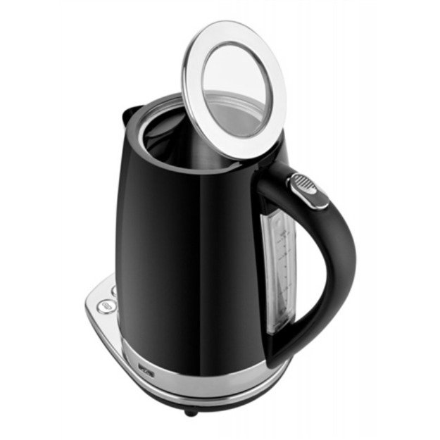 ETA | Kettle | ETA158790000 | With electronic control | 2200 W | 1.7 L | Stainless steel | 360° rotational base | Black