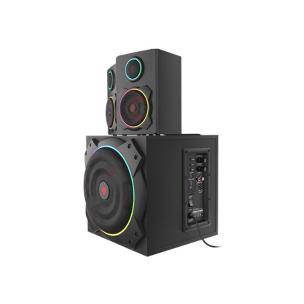 Genesis | Helium 800BT | Bluetooth | Black | Computer Speakers | Wireless connection