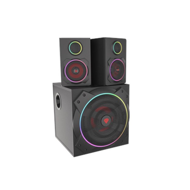 Genesis | Helium 800BT | Bluetooth | Black | Computer Speakers | Wireless connection