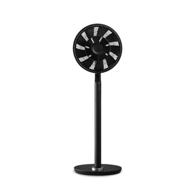 Duux | Fan | Whisper Flex Ultimate Smart | Stand Fan | Black | Diameter 34 cm | Number of speeds 30 | Oscillation | 3-26 W | Yes