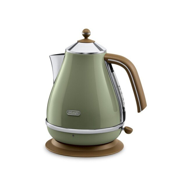 Delonghi | KBOV 2001.GR Kettle | Electric | 2000 W | 1.7 L | 360° rotational base | Green