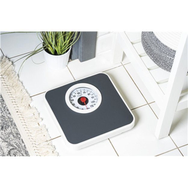 Adler | Mechanical Bathroom Scale | AD 8178 | Maximum weight (capacity) 120 kg | Accuracy 1000 g | Black