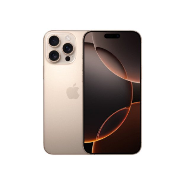 Apple iPhone 16 Pro | Desert Titanium | 6.3   | Super Retina XDR with ProMotion | 2622 x 1206 pixels | A18 Pro | Internal RAM 8