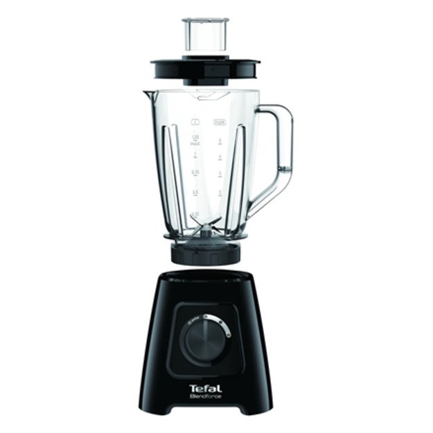 TEFAL | Blender | BL420838 BlendForce | Tabletop | 600 W | Jar material Plastic | Jar capacity 1.25 L | Ice crushing | Black