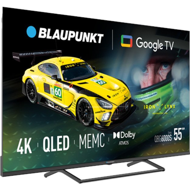Blaupunkt QLED TV | 55QBG6000S | 55 | Smart TV | Google TV | Black 7