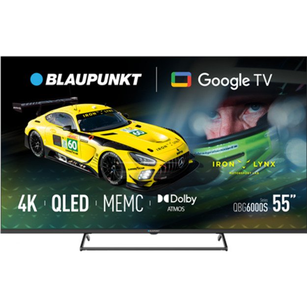 Blaupunkt QLED TV | 55QBG6000S | 55 | Smart TV | Google TV | Black 8