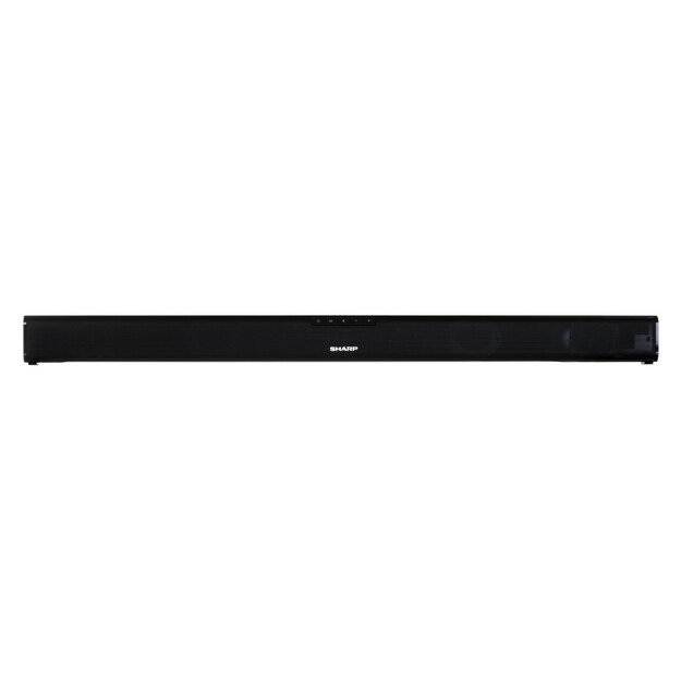 Sharp | HT-SB110 2.0 Slim Soundbar | Black | No | Bluetooth | HDMI, Optical, Bluetooth | 90 W | Wireless connection