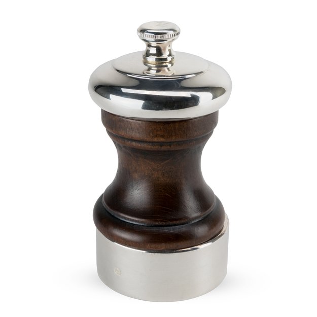 Salt mill Palace  brass, silver, beech