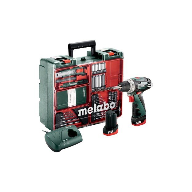 Metabo PowerMaxx BS Basic Set 1400 RPM Keyless 950 g