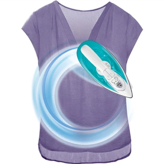 TEFAL Freemove Air Wireless Steam Iron | FV6520 | Steam Iron | 2400 W | Water tank capacity 250 ml | Continuous steam 25 g