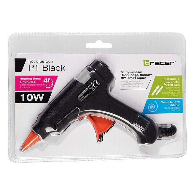 Tracer 46508  P1 Hot Glue Gun Black 1