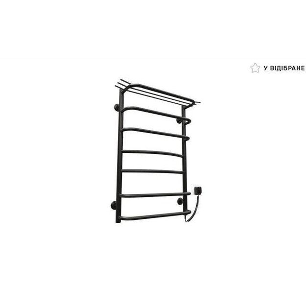 Elektrinis rank&scaron;luosčių džiovintuvas Kosser Kanna 700x500/7 ER, juodas (laidas de&scaron;inėje)