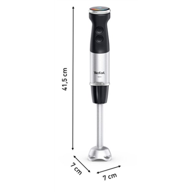 TEFAL | Hand Blender | HB671830 | Hand Blender | 1000 W | Jar material Plastic | Jar capacity 0.8 L | Black 6