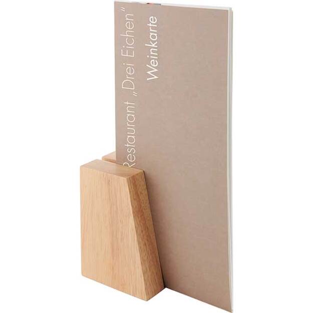 Menu stands  wood