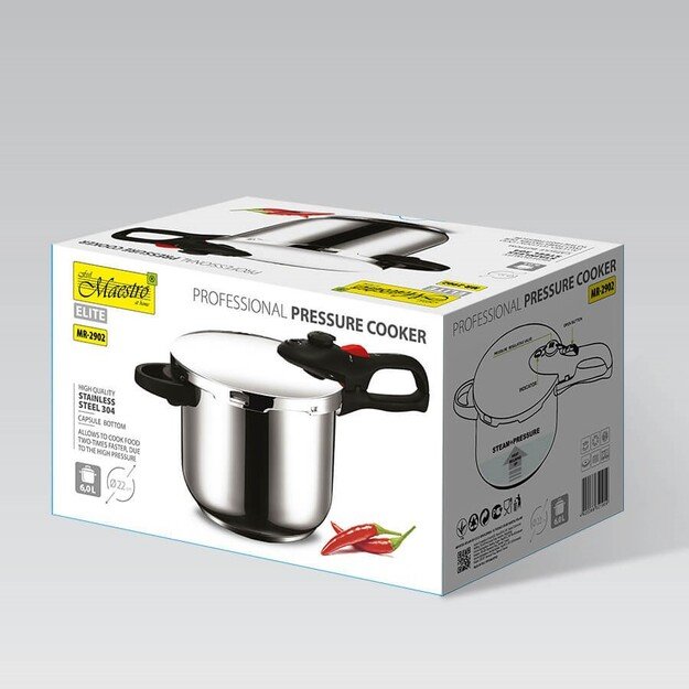 Greitpuodis 22 cm 6,0L MAESTRO MR-2902 2