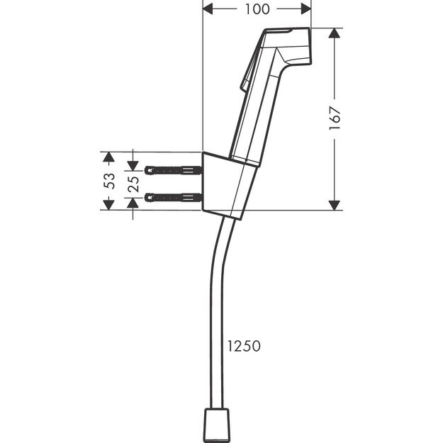 Bidete komplektas, Hansgrohe, 29238000 1