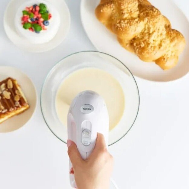 MPM MMR-25 hand mixer white 6
