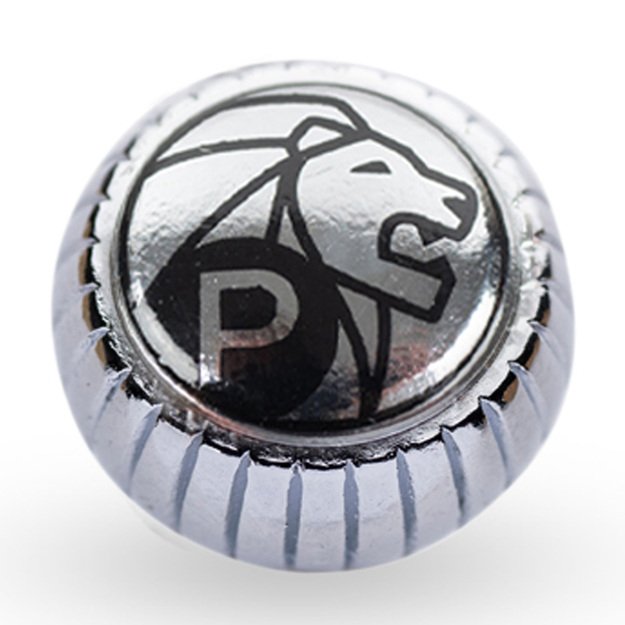 Pepper grinder, shiny chrome cap, (P)