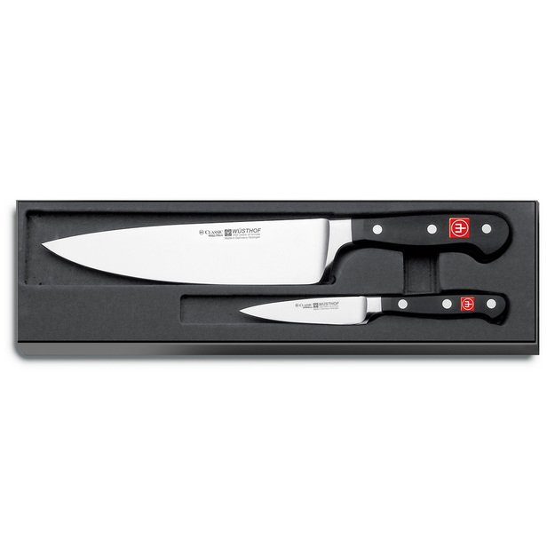 Set: Chefs knife, vegetable knife, Classic