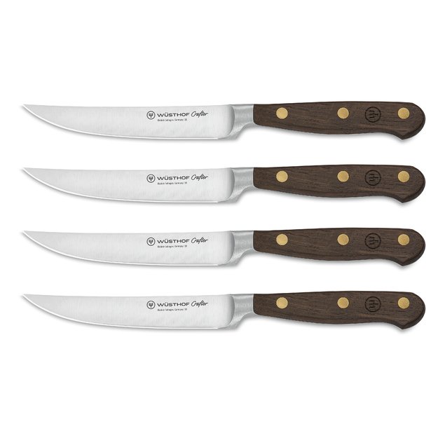 Set of 4 steak knives, 12 cm, Crafter