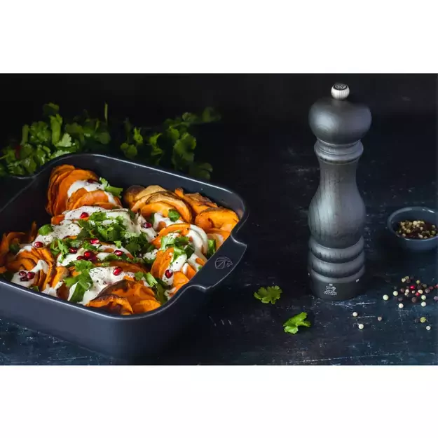 PEUGEOT APPOLIA kvadratinis indas 21 cm grafitinis 1