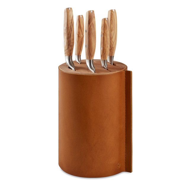 Knife block and 5 knives, Amici