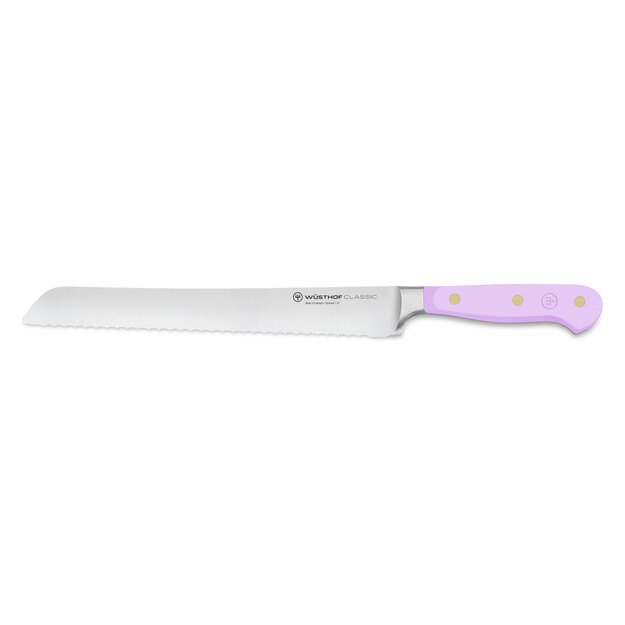 Bread knife, 23 cm, purple, Classic Colour