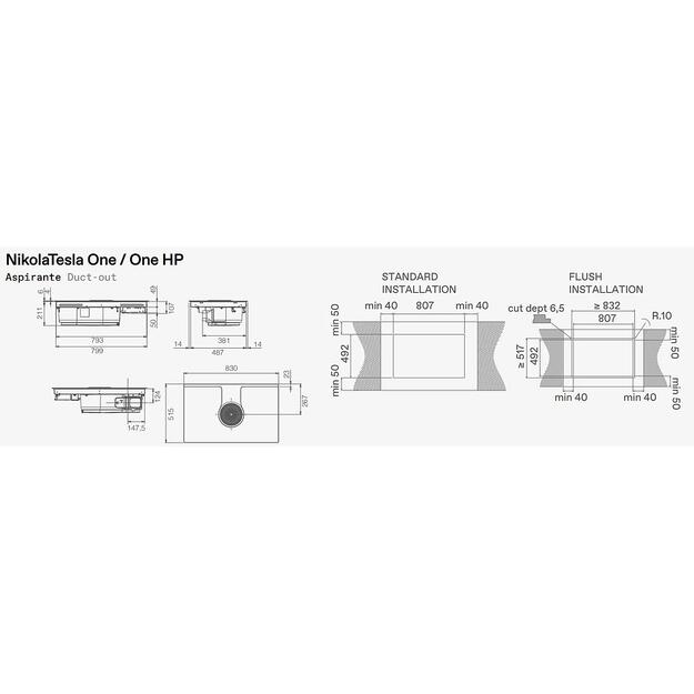 ELICA NIKOLATESLA ONE HP RAW BR/A/83 2
