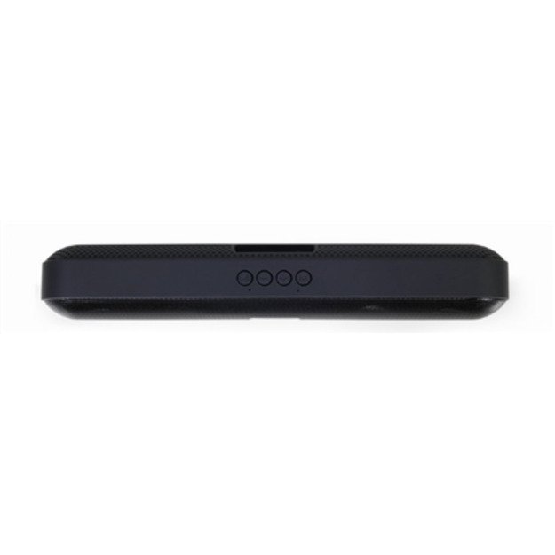 Gembird SPKBT-BAR400L soundbar speaker Black 2.0 channels 10 W