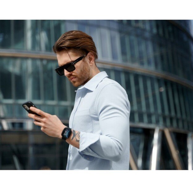 Išmanusis laikrodis su lietuvišku meniu Garett GRC STYLE Black 6