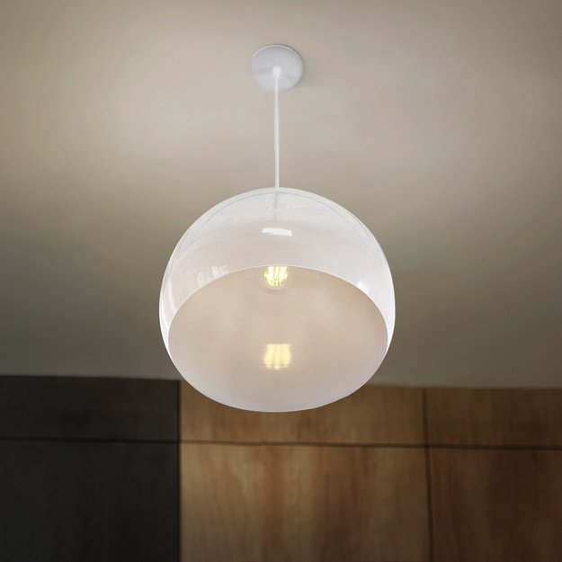 E27 white pendant lamp HY-2701