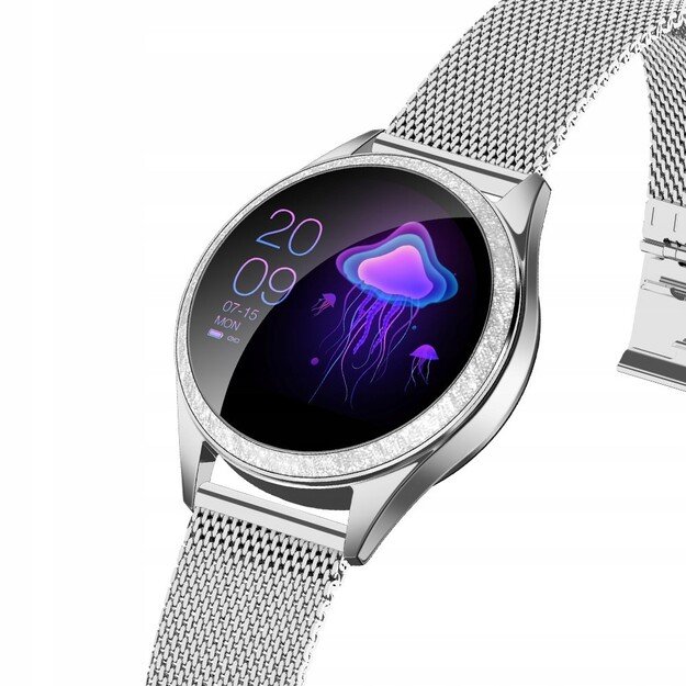 Smartwatch OroMed ORO-SMART CRYSTAL SILVER 3