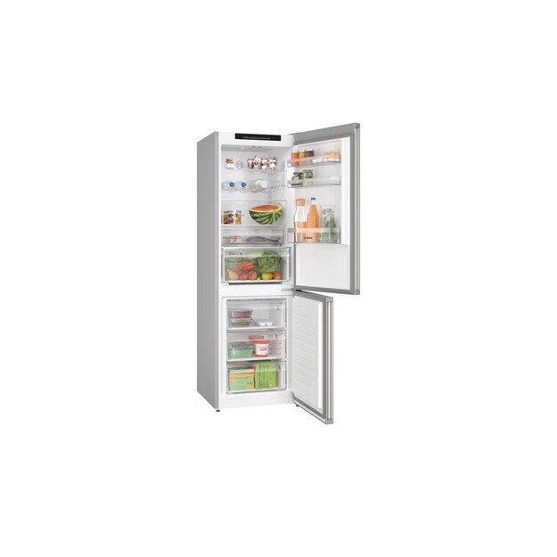 Bosch Serie 4 KGN362IDF fridge-freezer Freestanding 321 L D Stainless steel 6