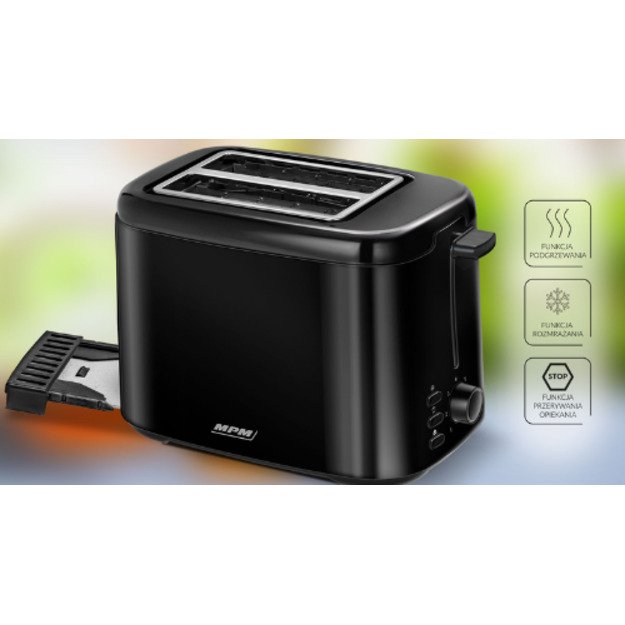 Toaster MPM MTO-07/c black 5