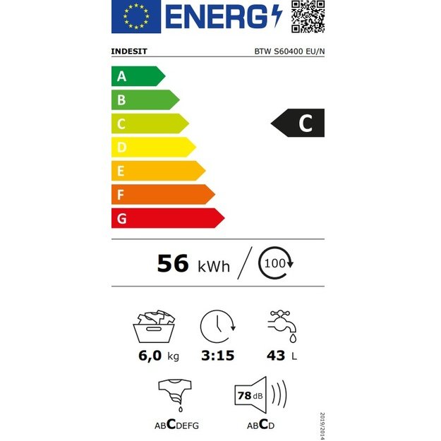 INDESIT BTWS60400