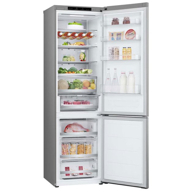 LG GBV5240DPY Refrigerator, D, Free-standing, Combi, Height 2.03 m, Net fridge 277 L, Net freezer 110 L, Grey | LG 4