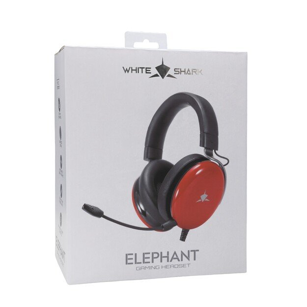 White Shark GH-2540 Elephant Red 1