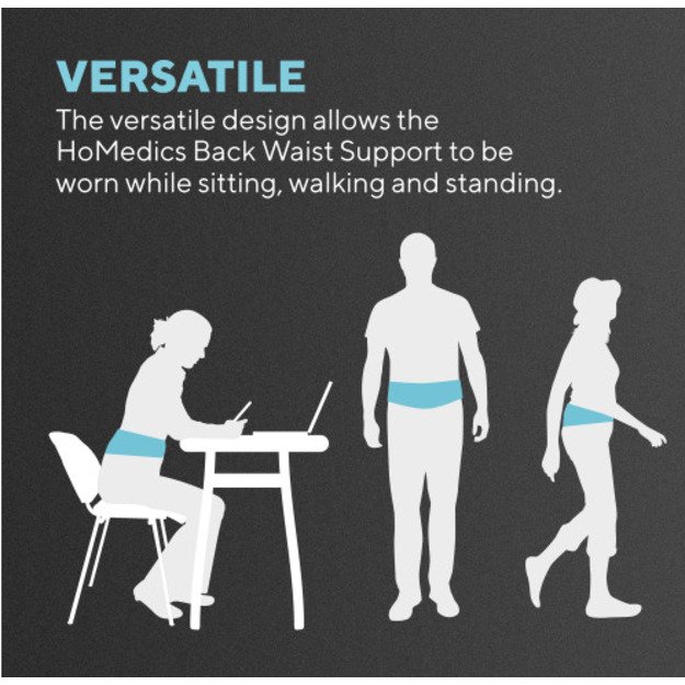 Homedics ER-BW100 Back Waist Support 3