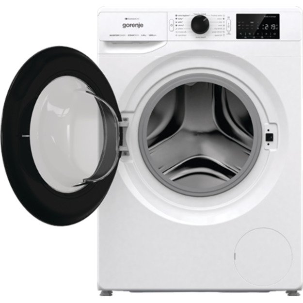 Gorenje Washing Machine | WPNEI82SBSWIFI | Energy efficiency class B | Front loading | Washing capacity 8 kg | 1200 RPM | Depth 6