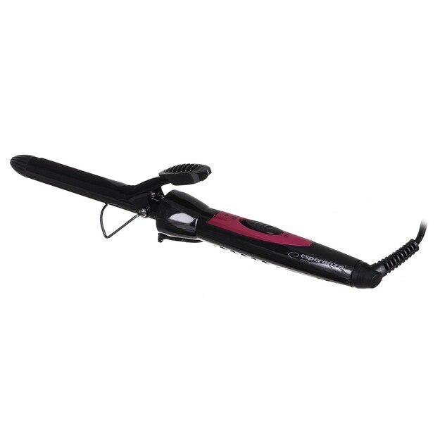 Curling iron for hair Esperanza Scarlett EBL004 (25W, black color)
