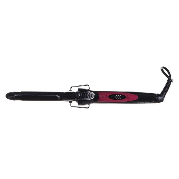 Curling iron for hair Esperanza Scarlett EBL004 (25W, black color)