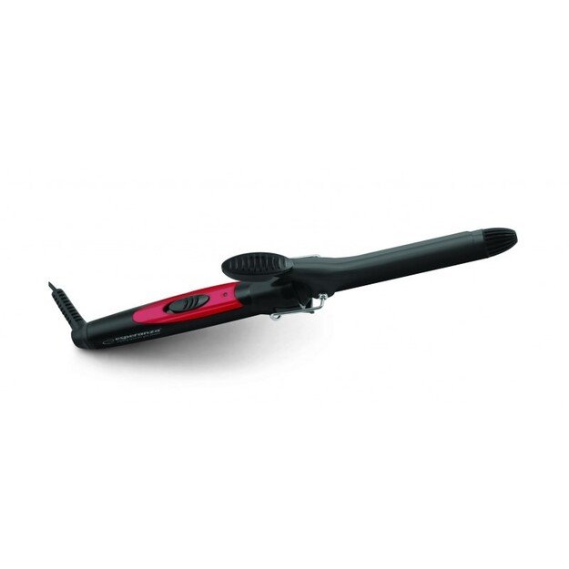 Curling iron for hair Esperanza Scarlett EBL004 (25W, black color)