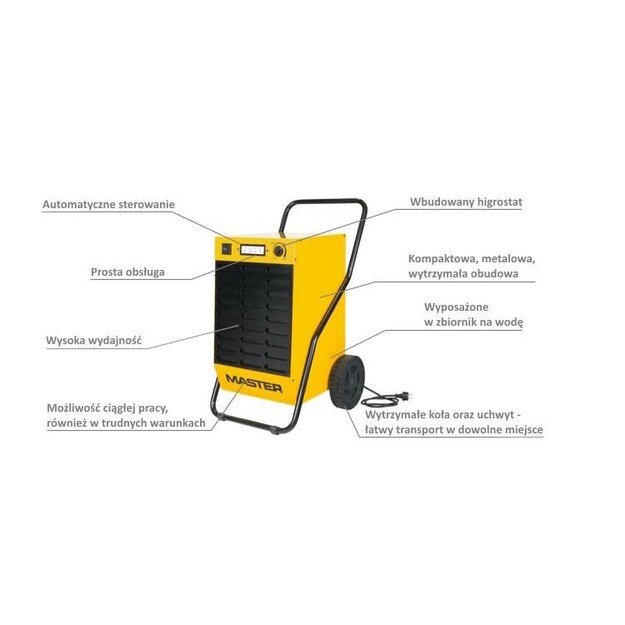 MASTER DEHUMIDIFIER DH62 52 L/24h