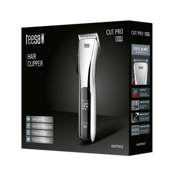Cordless hair clipper CUT PRO X900