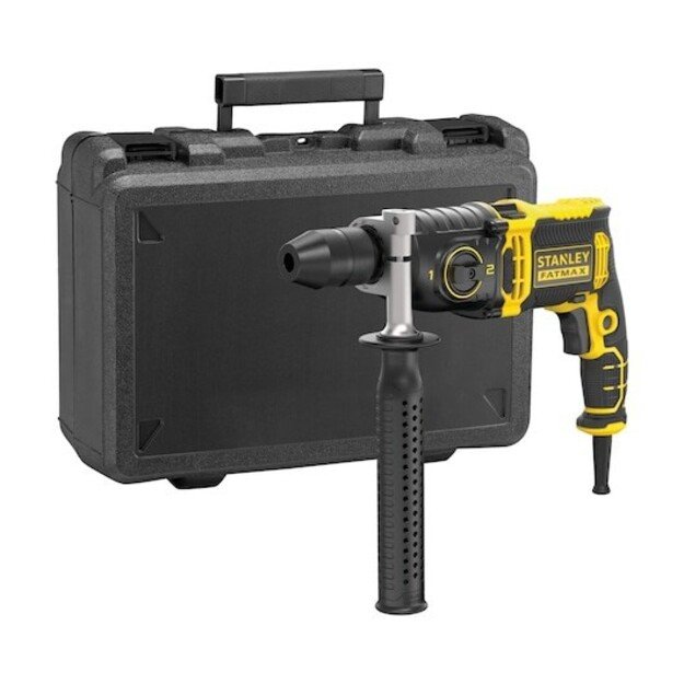 STANLEY HAMMER DRILL 1100W 2-SPEED TRUNK FMEH1100K