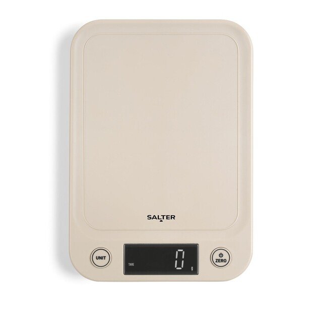 Salter 1067 TFXEU12 Digital Kitchen Scale &ndash; Cream