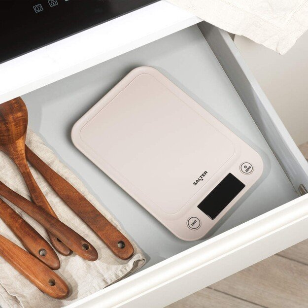 Salter 1067 TFXEU12 Digital Kitchen Scale &ndash; Cream 2