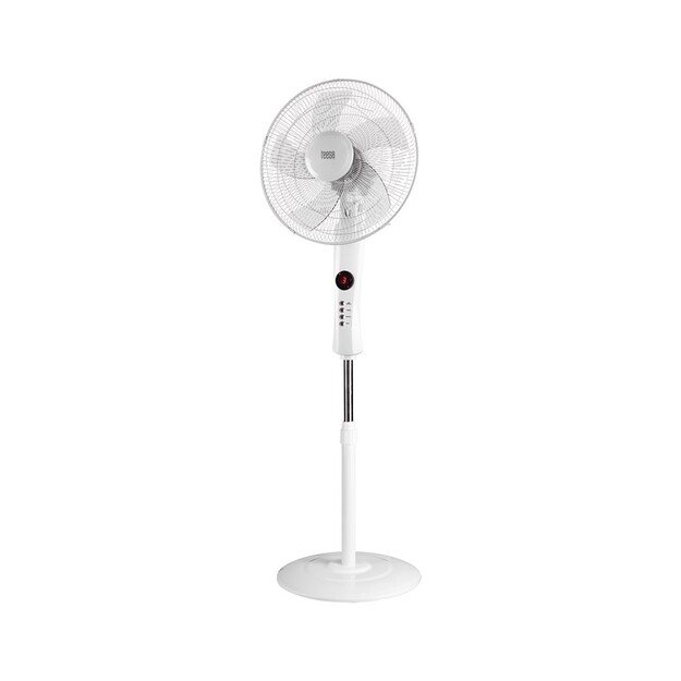 Teesa pedestal fan controlled by remote control